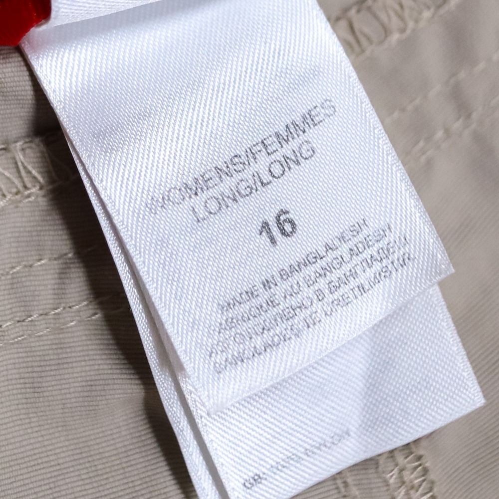 The North Face Cargo Shorts Womens 16 Gray Nylon Hiking Outdoor Utility Pockets - Picture 7 of 12